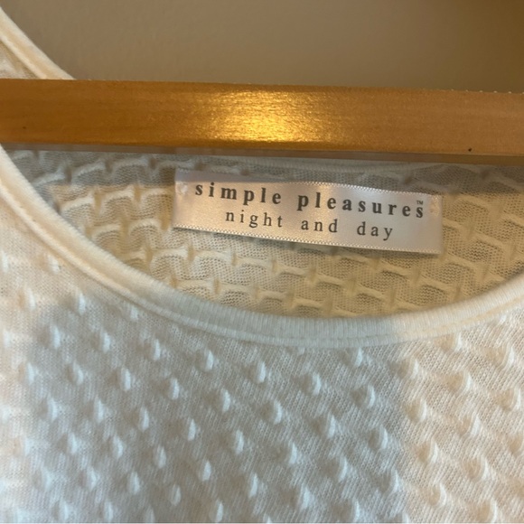 Simple Pleasures Night & Day - Short Sleeve Long Top & Palazzos Dot Collection - Picture 8 of 14